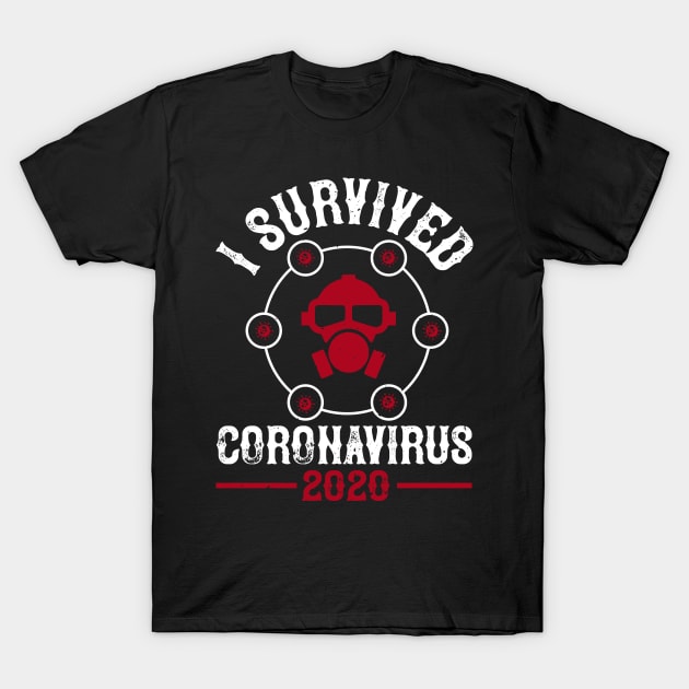 I Survived Coronavirus 2020 T-Shirt by HelloShirt Design